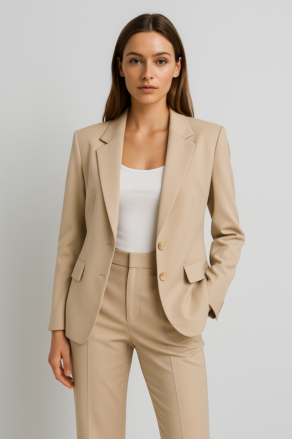 Women's Two-Piece Suit | Elegant & Comfortable Leisure Suit with Loose Fit