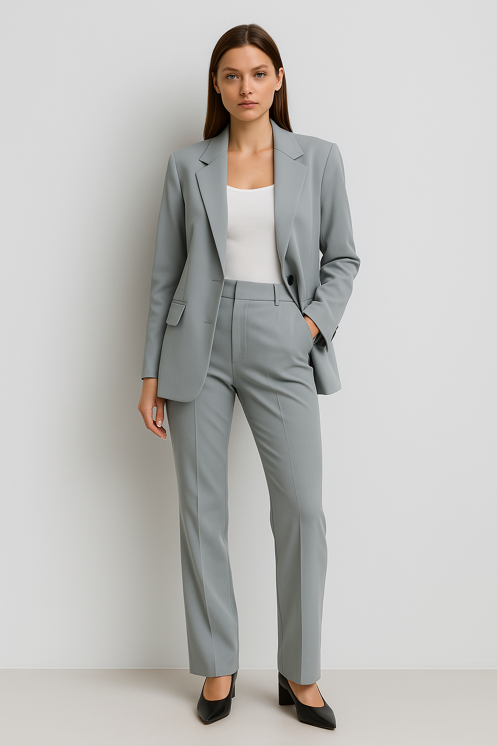 Women's Two-Piece Suit | Elegant & Comfortable Leisure Suit with Loose Fit