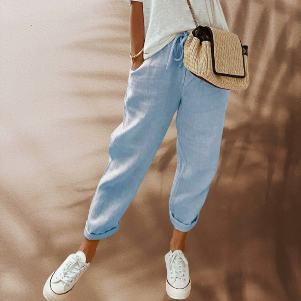 Bibi | Trendy and Casual Women's Linen Pants | Stylish, Airy & Versatile