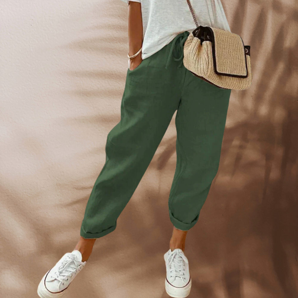 Bibi | Trendy and Casual Women's Linen Pants | Stylish, Airy & Versatile