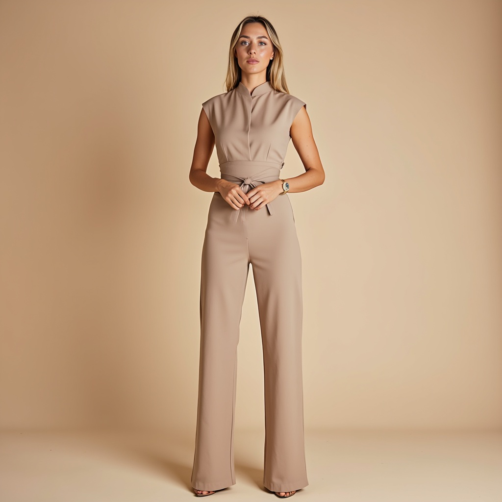 Chantal | Elegant Sleeveless Women's Jumpsuit | Timeless, Comfortable & Versatile