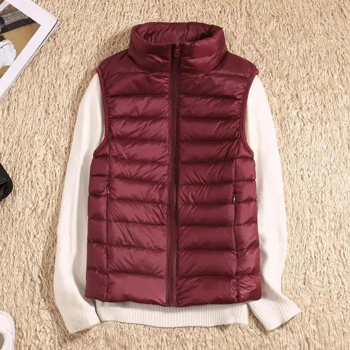 Women's Down Vest – Light & Practical Packable