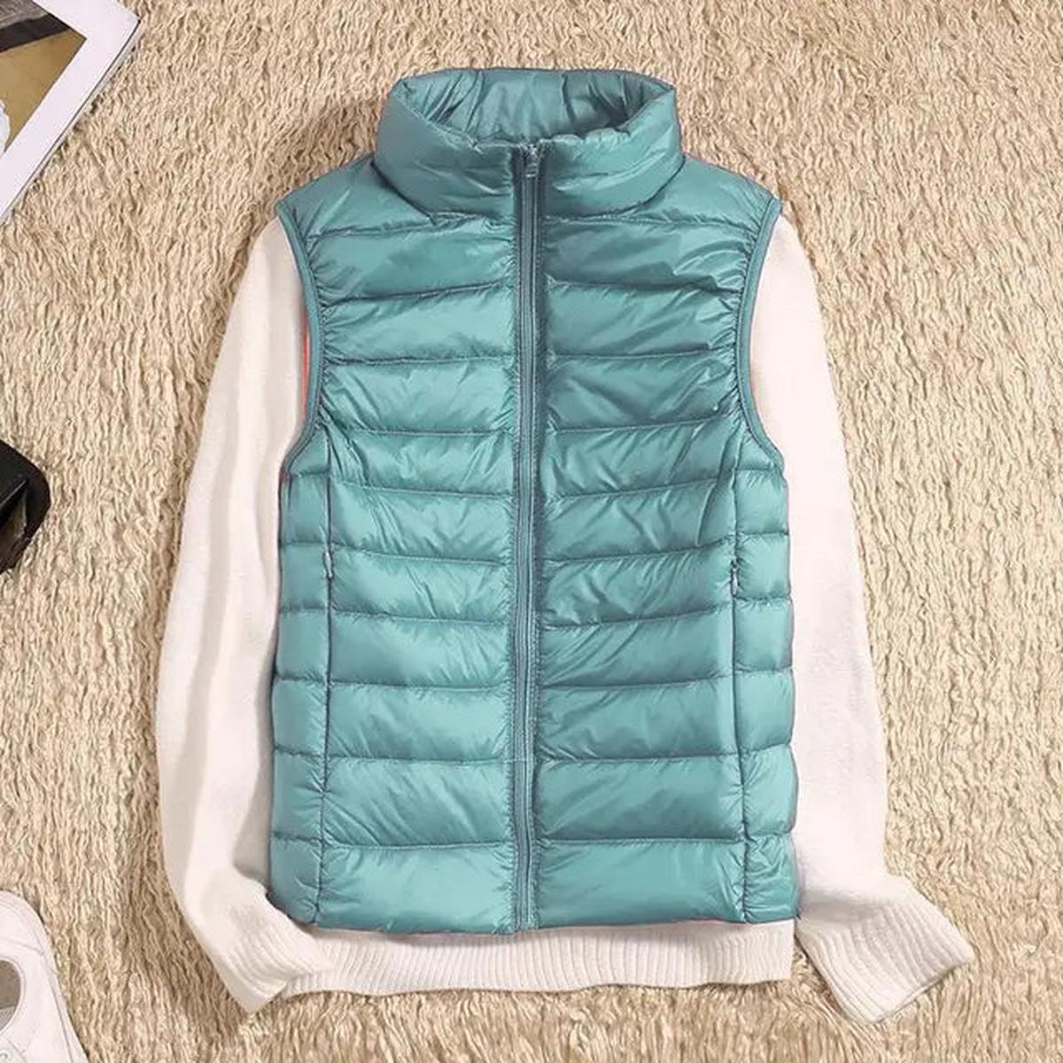 Women's Down Vest – Light & Practical Packable