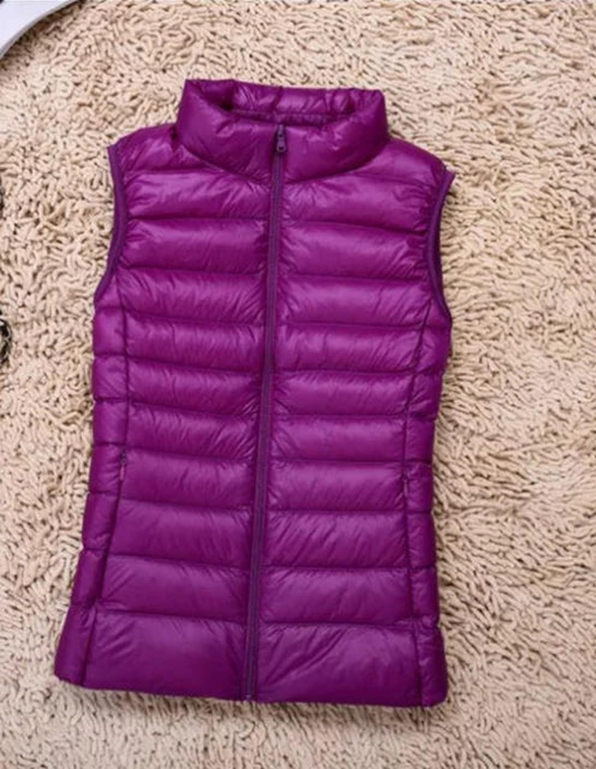 Women's Down Vest – Light & Practical Packable