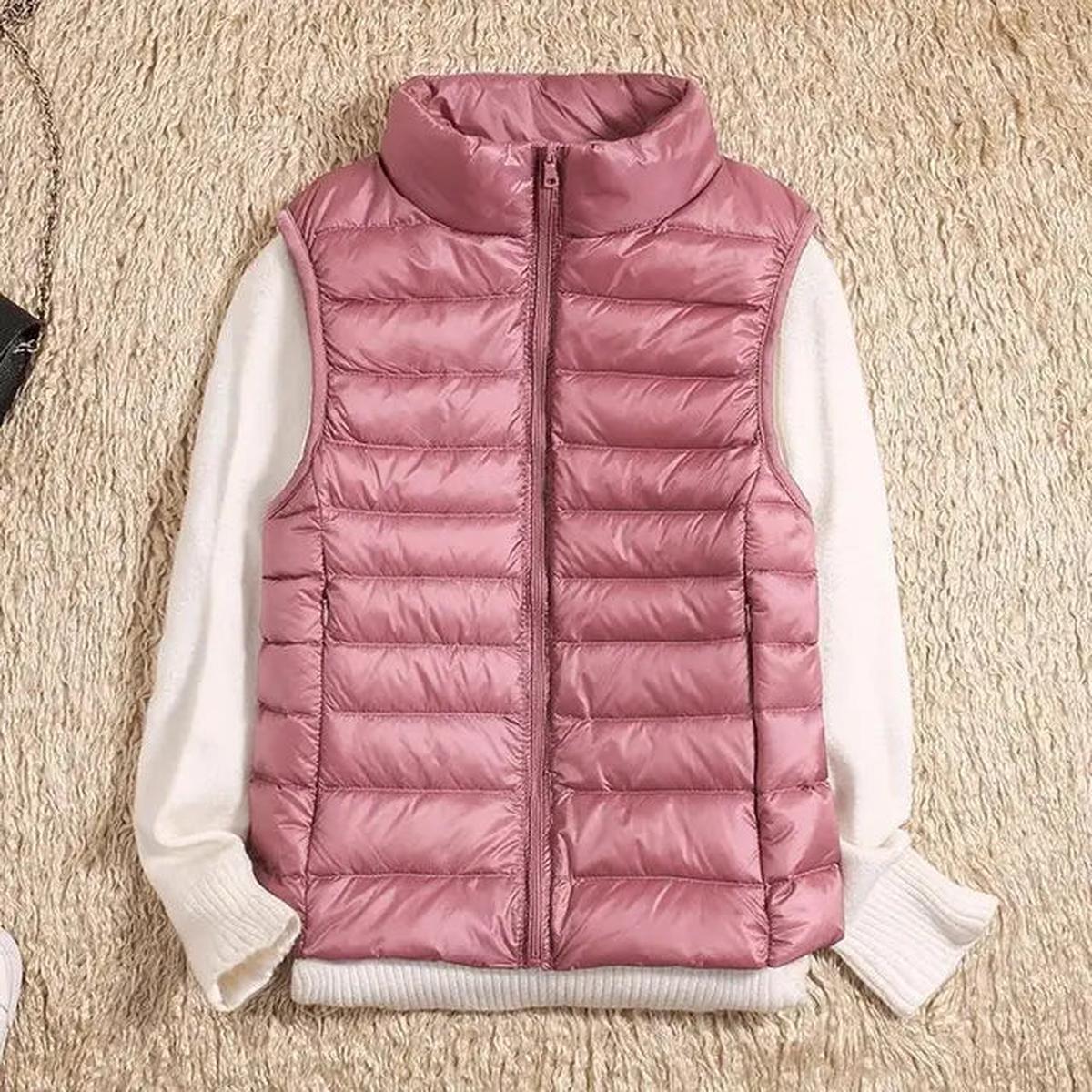 Women's Down Vest – Light & Practical Packable