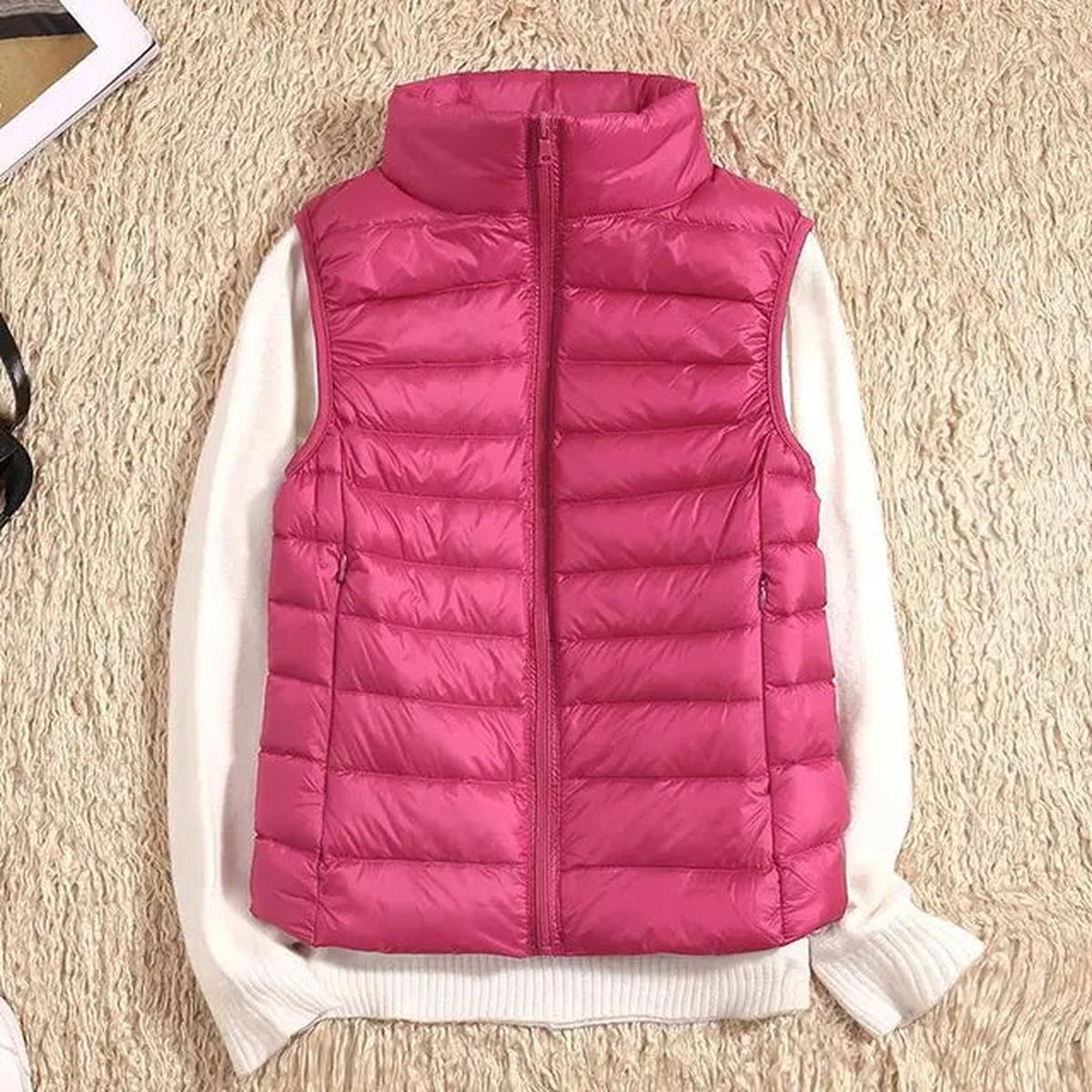 Women's Down Vest – Light & Practical Packable