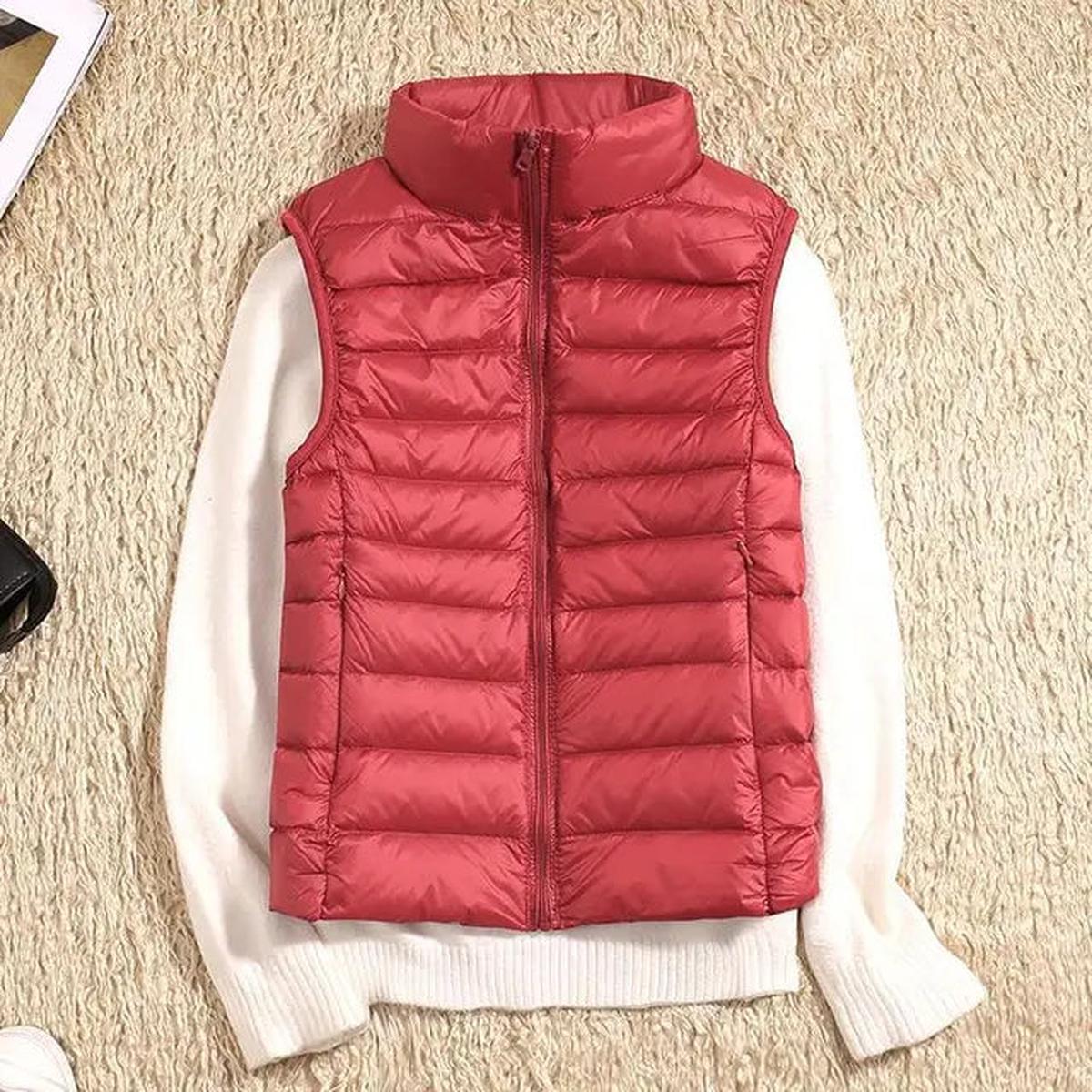 Women's Down Vest – Light & Practical Packable