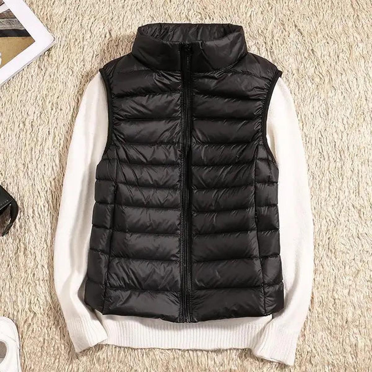 Women's Down Vest – Light & Practical Packable