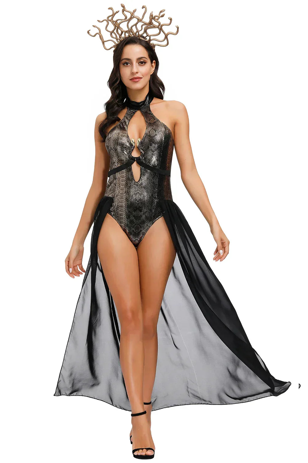 Damen Halloween Kostüm – Hexenkönigin