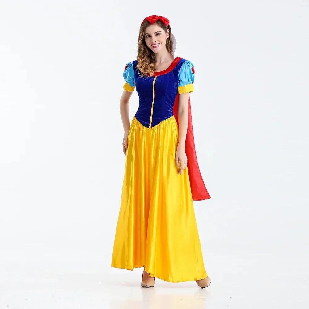 Damen Halloween Kostüm – Märchenhaftes Maxi Kleid