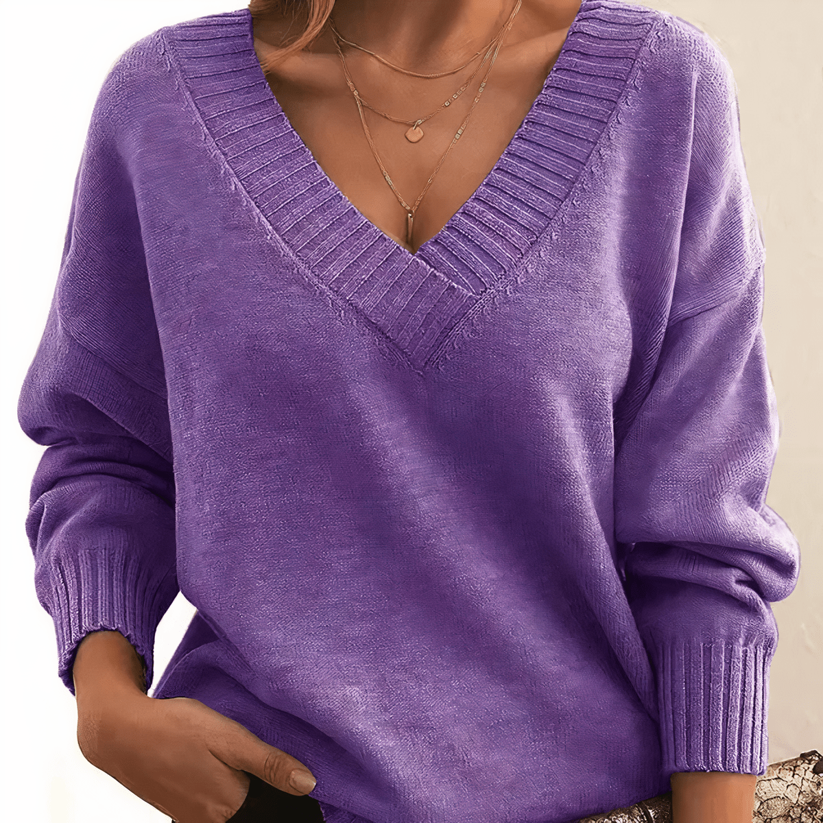 Women's Cashmere Sweater – Regular Fit & Timeless Elegance