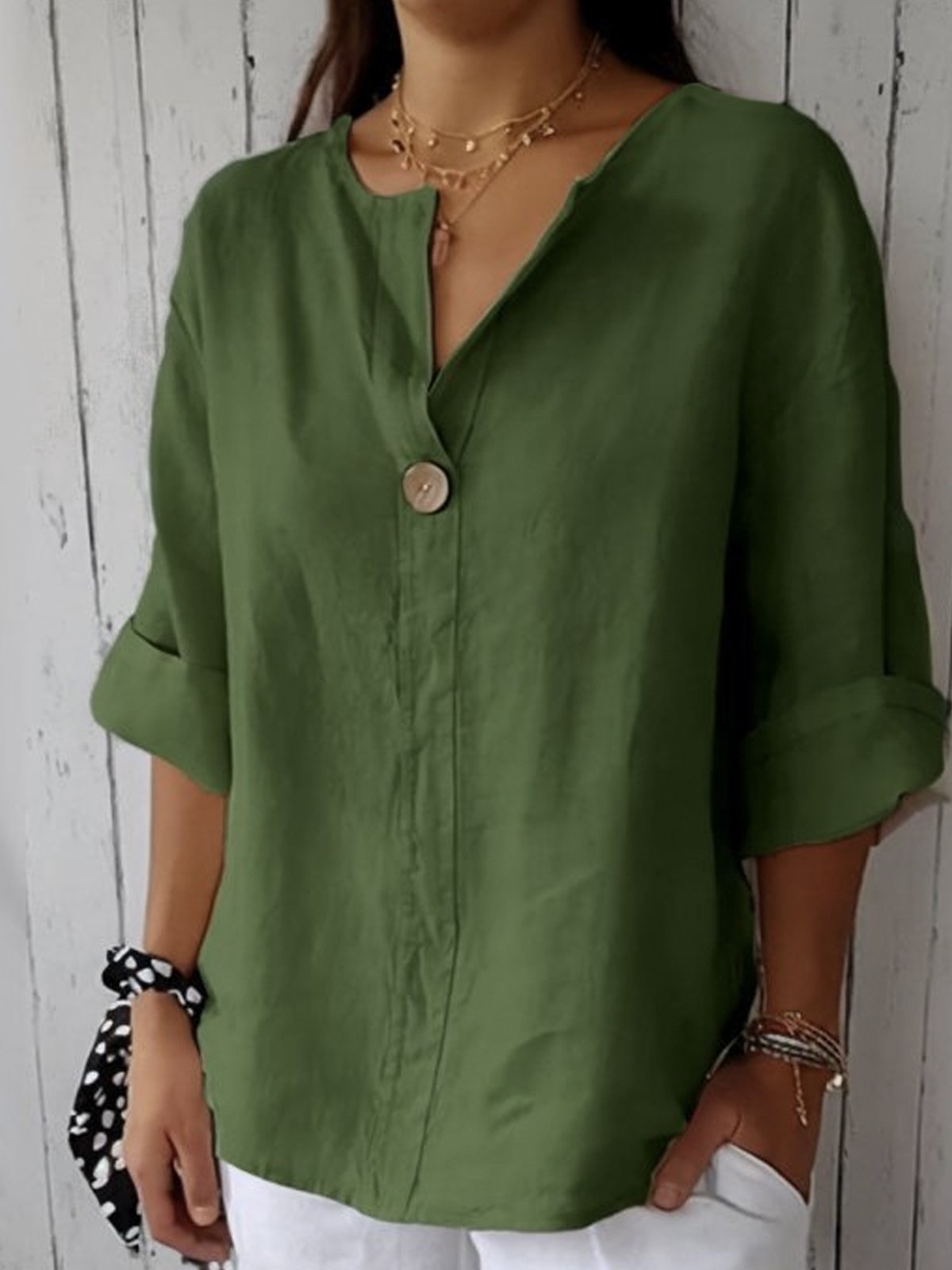Women's Lindala Top | Casual V-Neck Shirt for Every Occasion