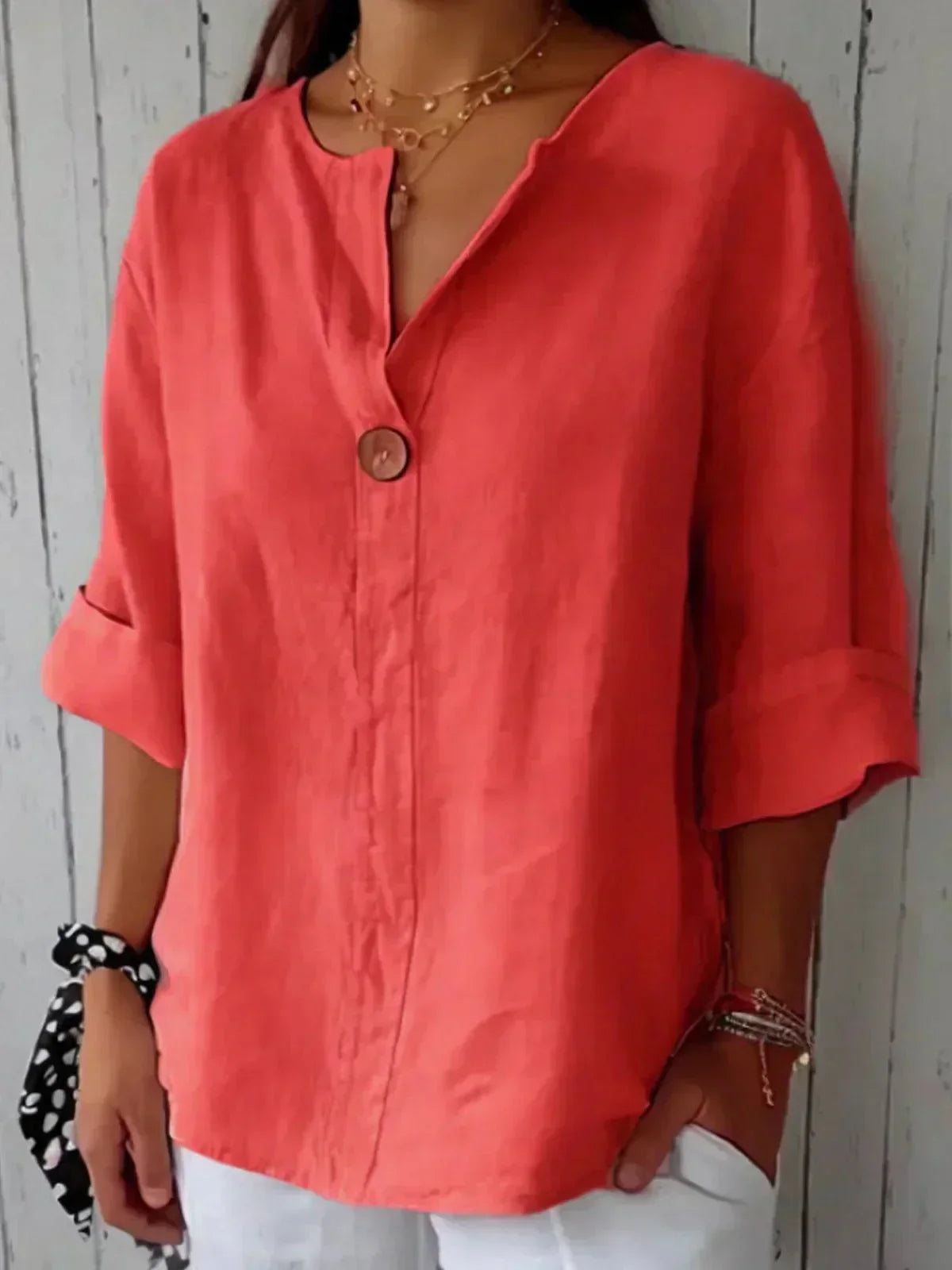 Women's Lindala Top | Casual V-Neck Shirt for Every Occasion