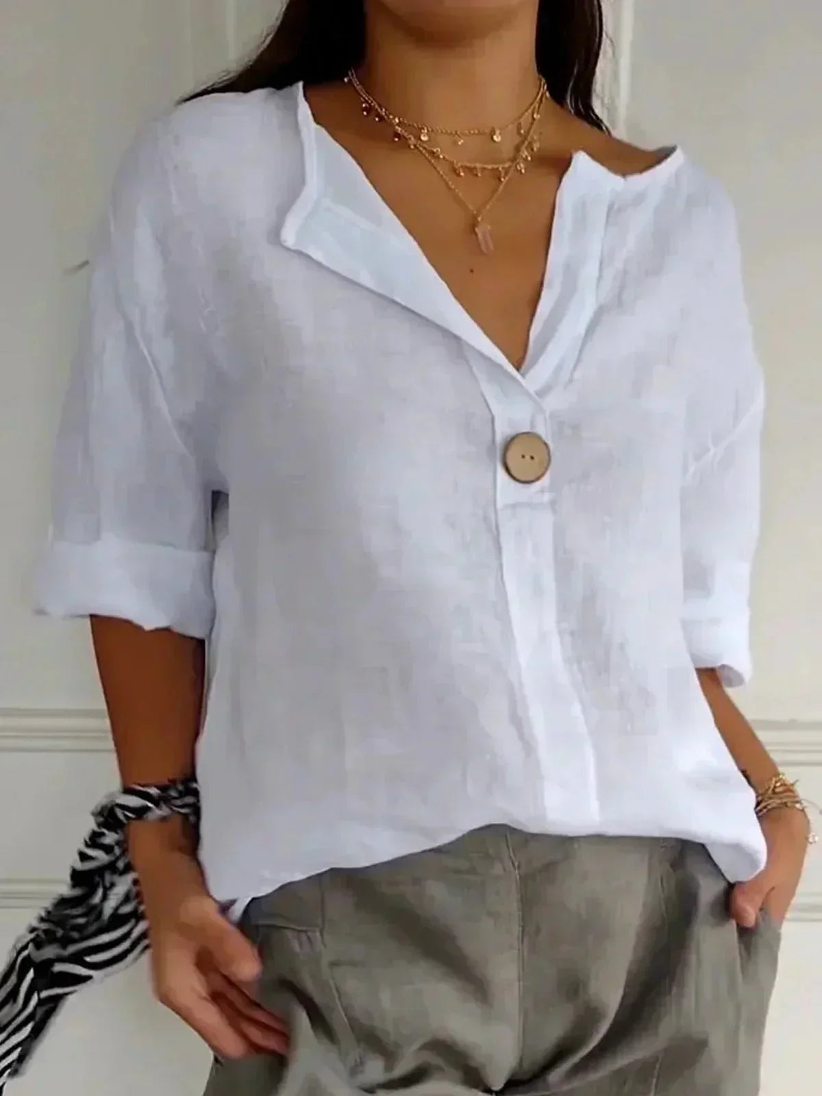 Women's Lindala Top | Casual V-Neck Shirt for Every Occasion