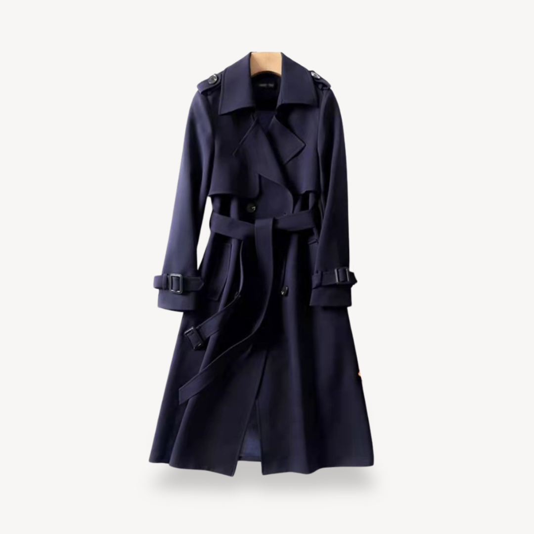 Damen Trenchcoat Klassisch – Übergangsmantel im zeitlosen Design
