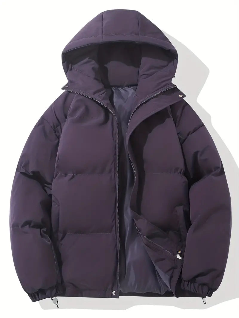 Damen Winter Pufferjacke – Warme Steppjacke mit Kapuze