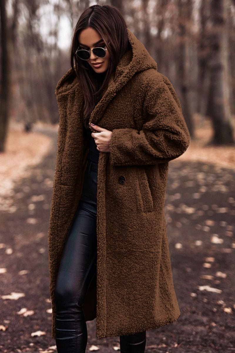 Damen Wintermantel mit Kapuze – Leicht & Warm
