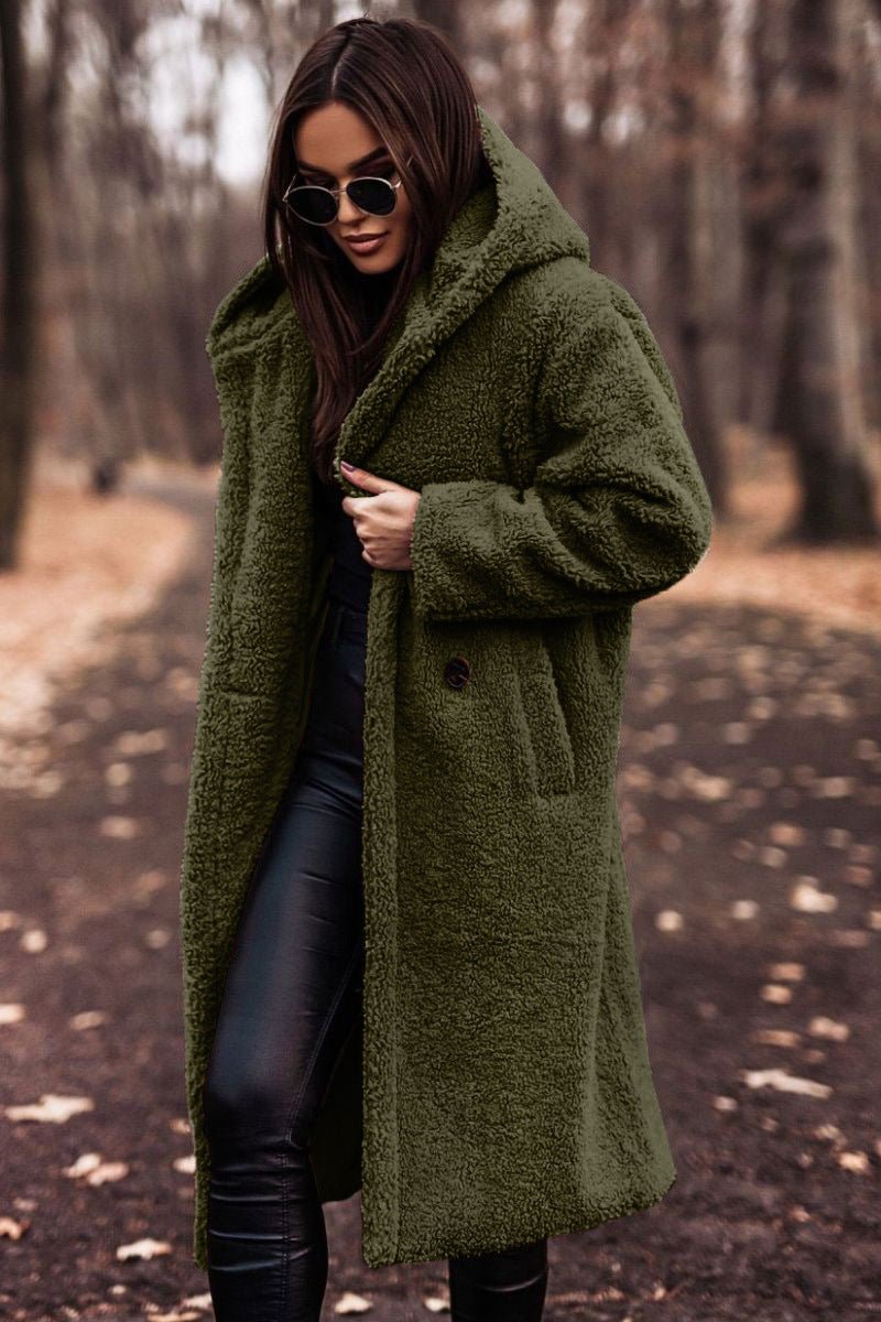 Damen Wintermantel mit Kapuze – Leicht & Warm