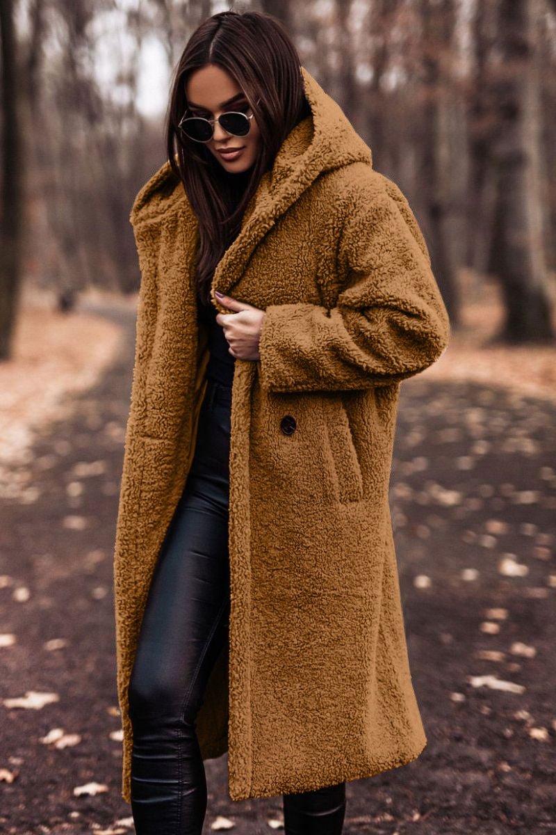 Damen Wintermantel mit Kapuze – Leicht & Warm