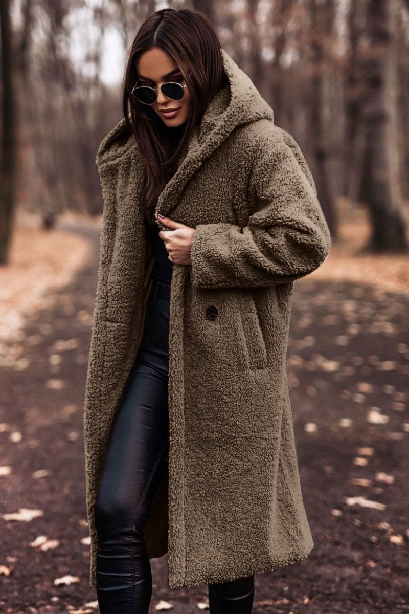 Damen Wintermantel mit Kapuze – Leicht & Warm