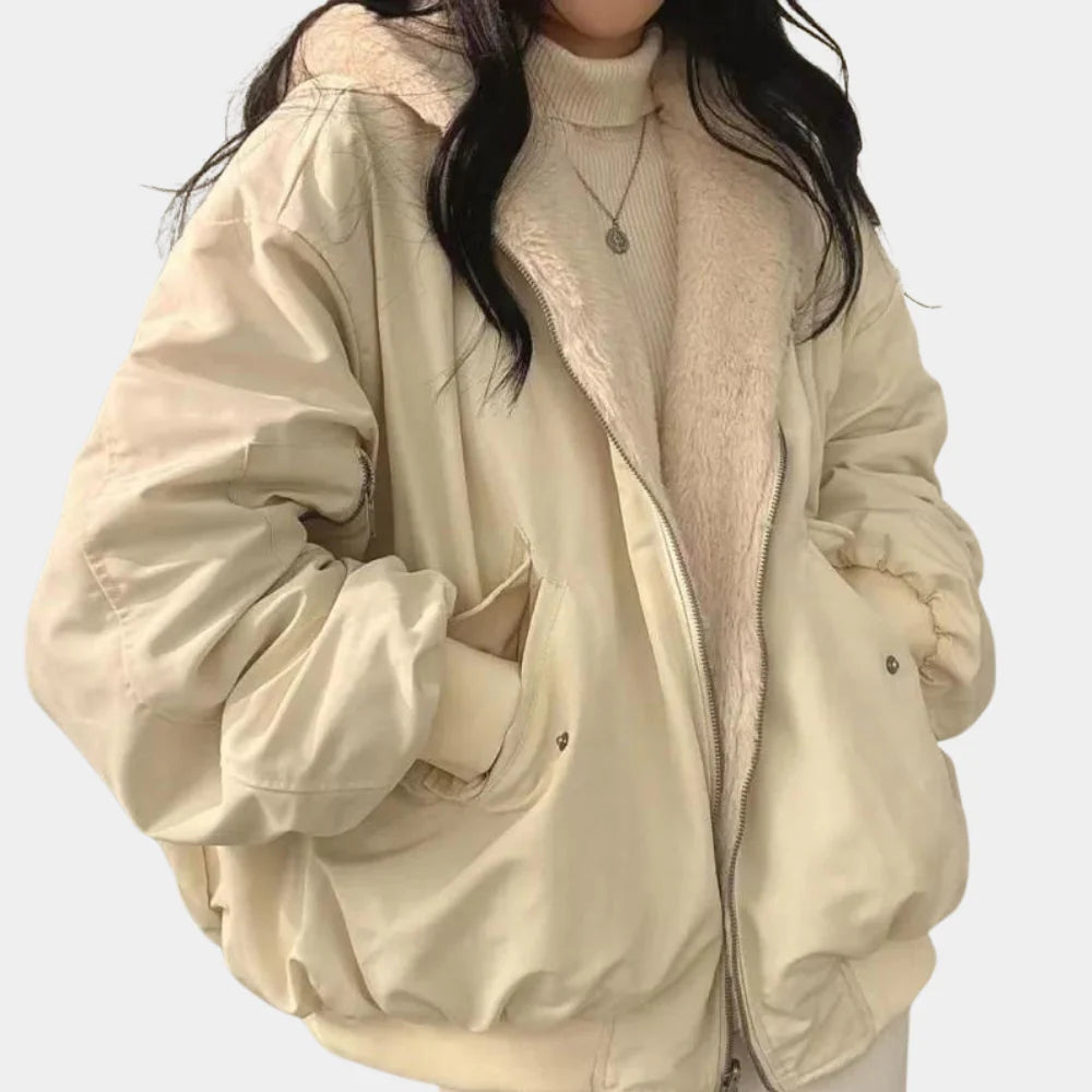 Women's winter coat with hood – warm, stylish & versatile