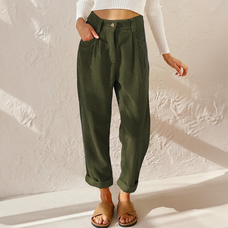 Elise | Casual Cord Pants for Women | Comfortable, Stylish & Versatile