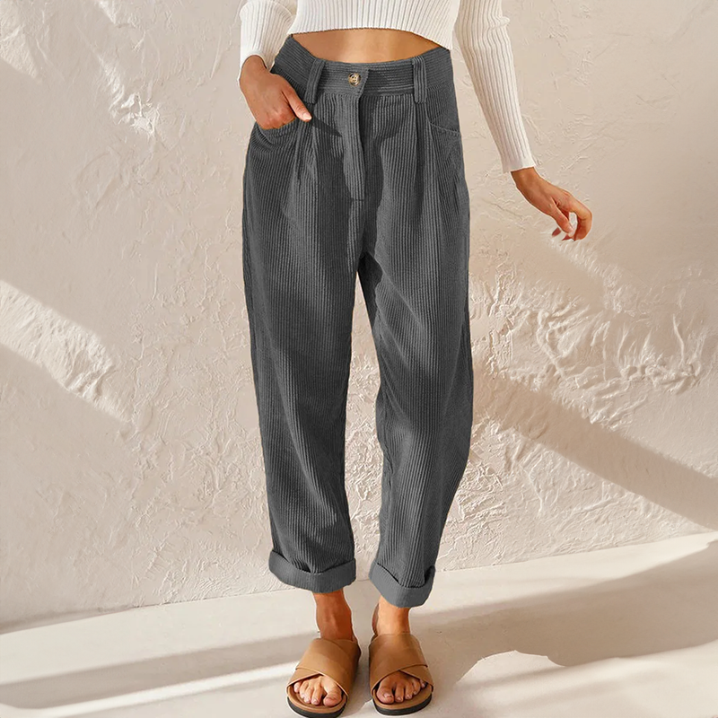 Elise | Casual Cord Pants for Women | Comfortable, Stylish & Versatile