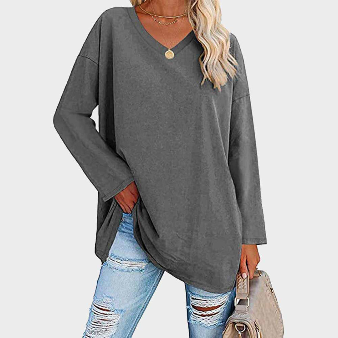 Emilia | Elegant women's blouse with long sleeves | Stylish, versatile & comfortable