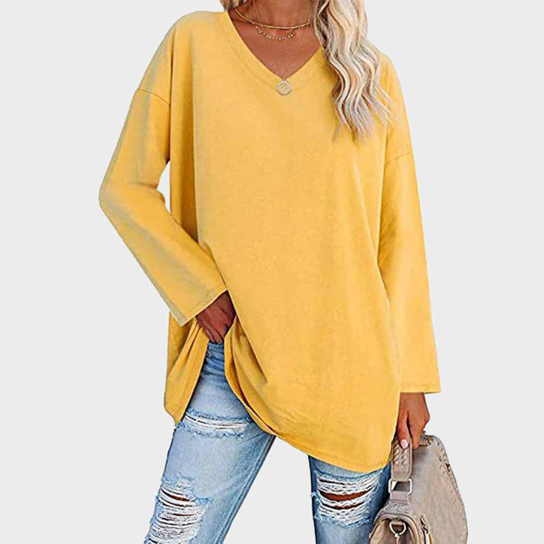 Emilia | Elegant women's blouse with long sleeves | Stylish, versatile & comfortable