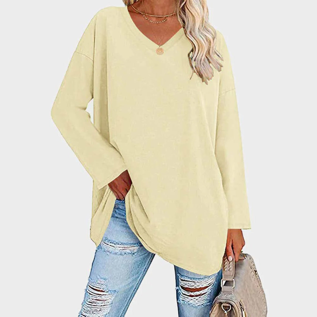 Emilia | Elegant women's blouse with long sleeves | Stylish, versatile & comfortable