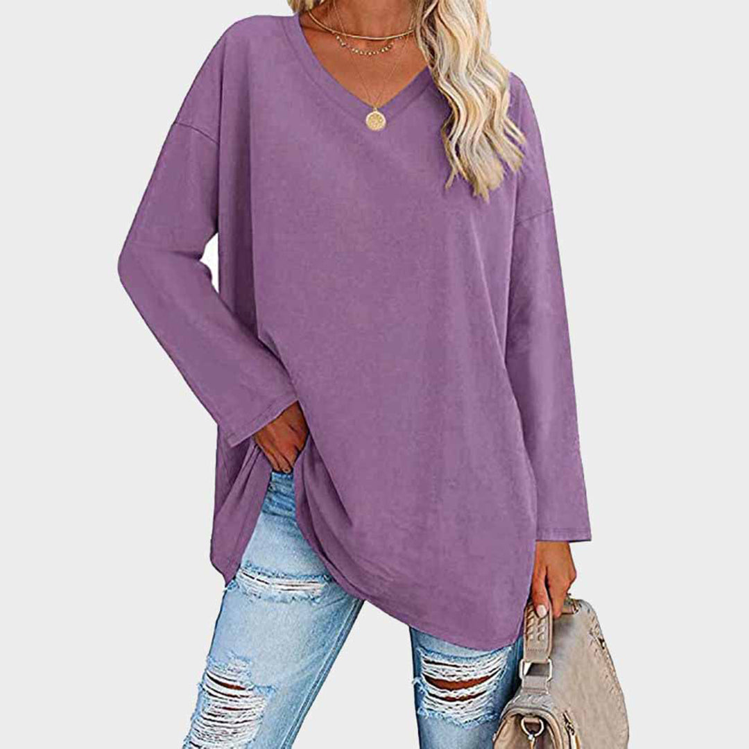Emilia | Elegant women's blouse with long sleeves | Stylish, versatile & comfortable
