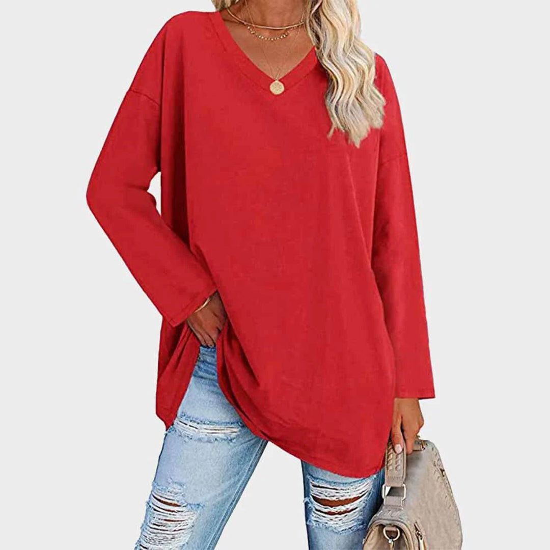 Emilia | Elegant women's blouse with long sleeves | Stylish, versatile & comfortable