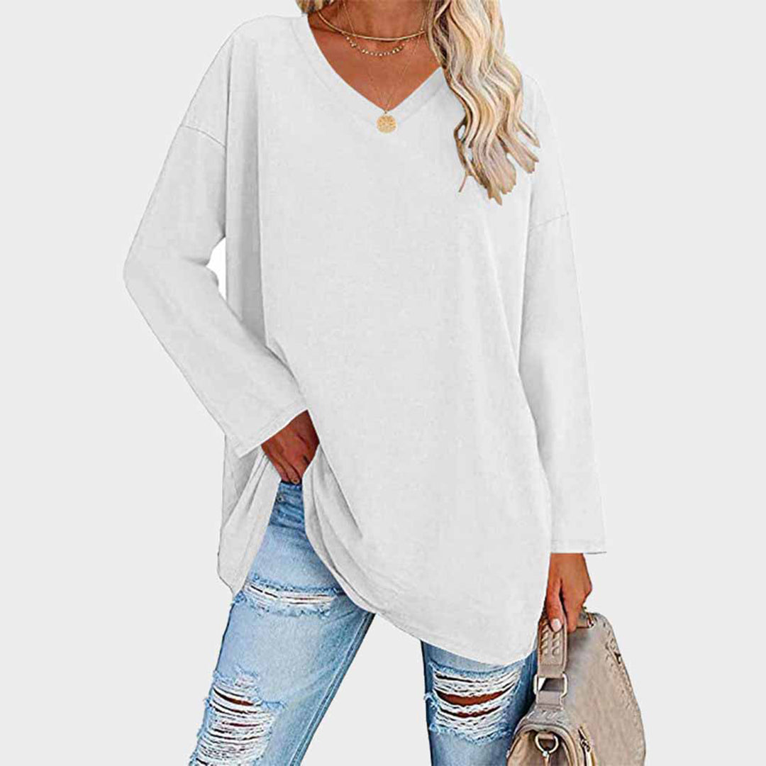 Emilia | Elegant women's blouse with long sleeves | Stylish, versatile & comfortable