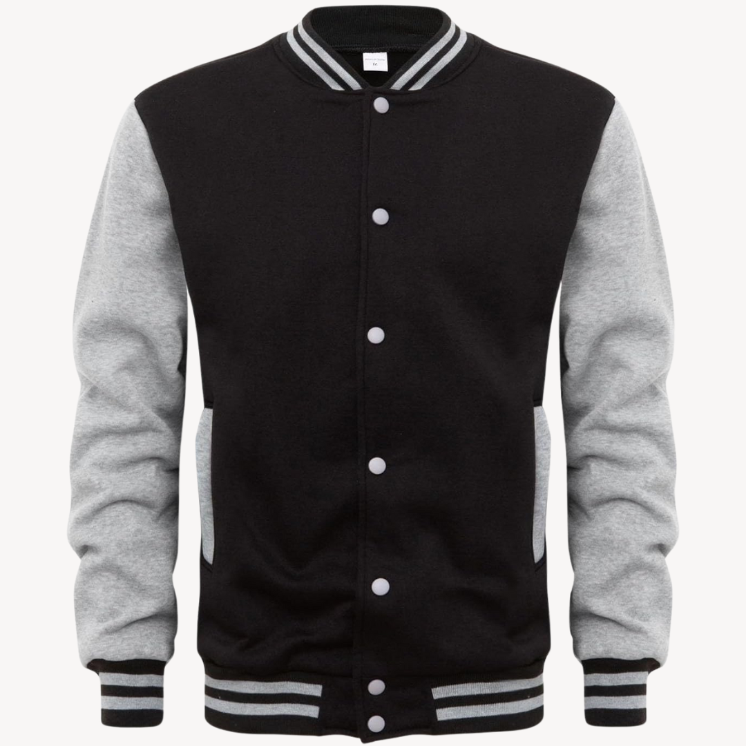 Herren Baseballjacke – Klassische College Jacke im sportlichen Design