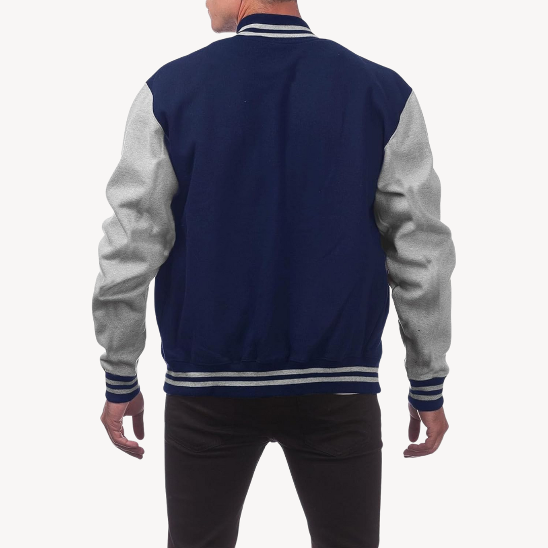 Herren Baseballjacke – Klassische College Jacke im sportlichen Design