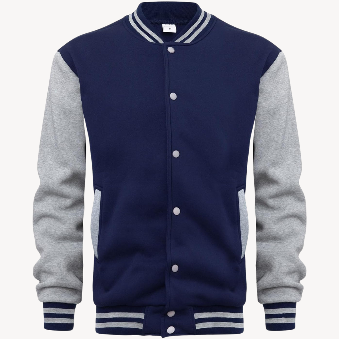 Herren Baseballjacke – Klassische College Jacke im sportlichen Design