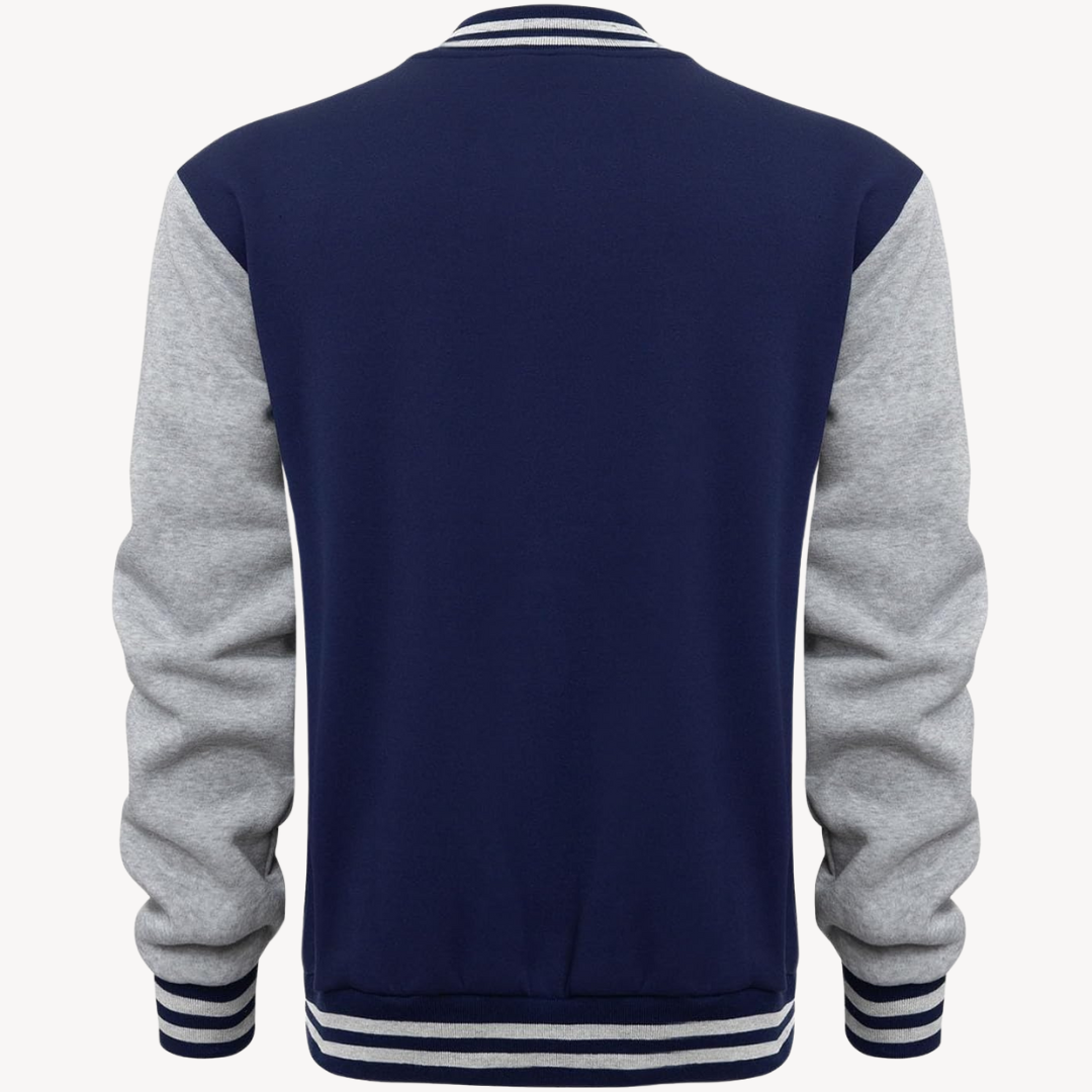 Herren Baseballjacke – Klassische College Jacke im sportlichen Design