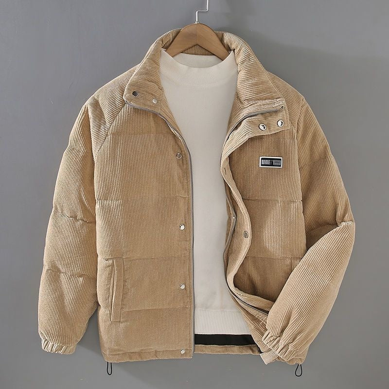 Herren Cordjacke – Klassische Corduroy Jacke im Retro-Style