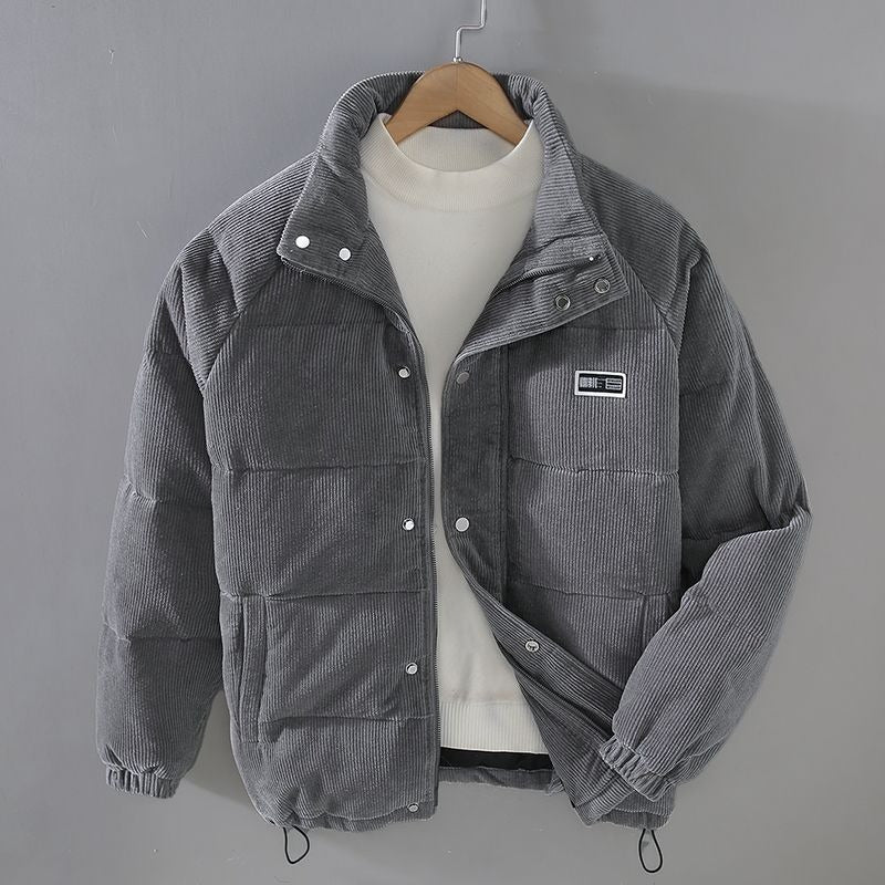 Herren Cordjacke – Klassische Corduroy Jacke im Retro-Style