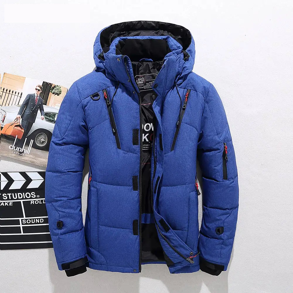 Men's Down Jacket – Warm Puffer Winter Jacket