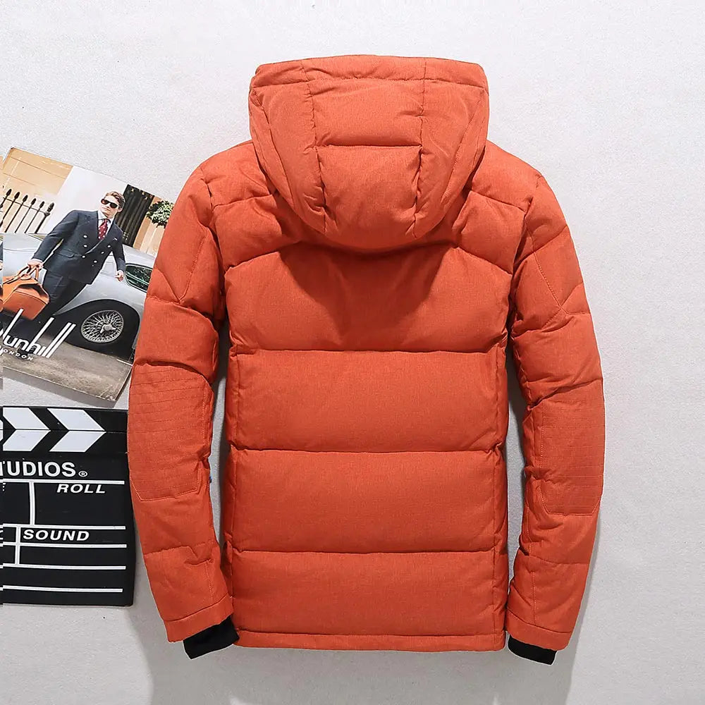 Men's Down Jacket – Warm Puffer Winter Jacket