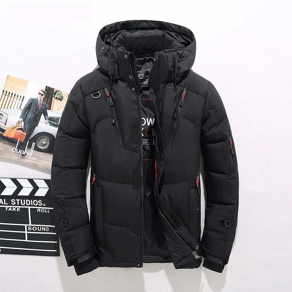 Men's Down Jacket – Warm Puffer Winter Jacket