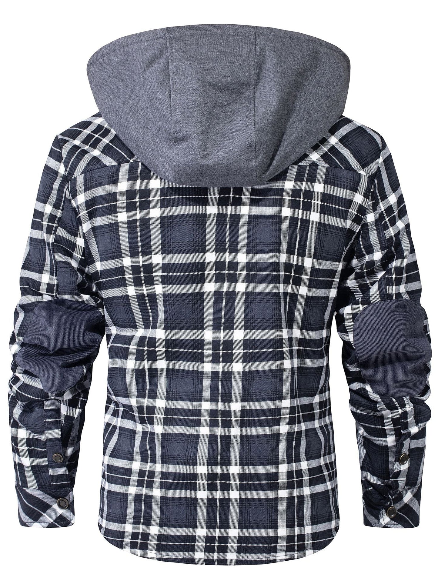 Herren Flanelljacke mit Kapuze – Warm, Lässig & Alltagstauglich
