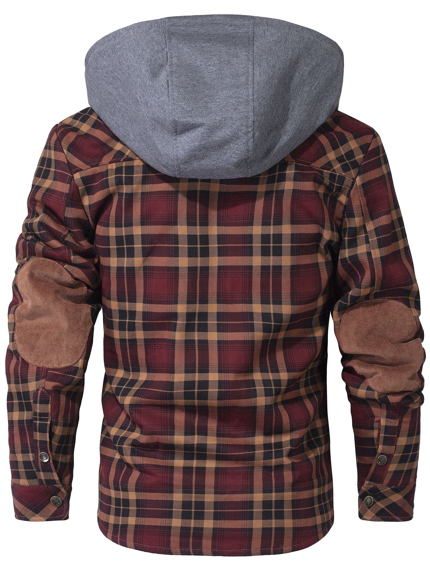Herren Flanelljacke mit Kapuze – Warm, Lässig & Alltagstauglich