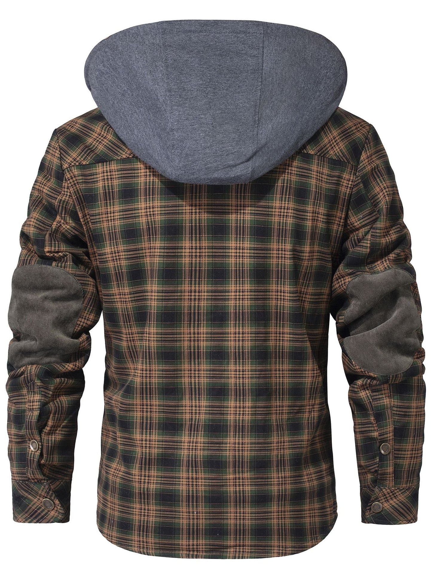 Herren Flanelljacke mit Kapuze – Warm, Lässig & Alltagstauglich