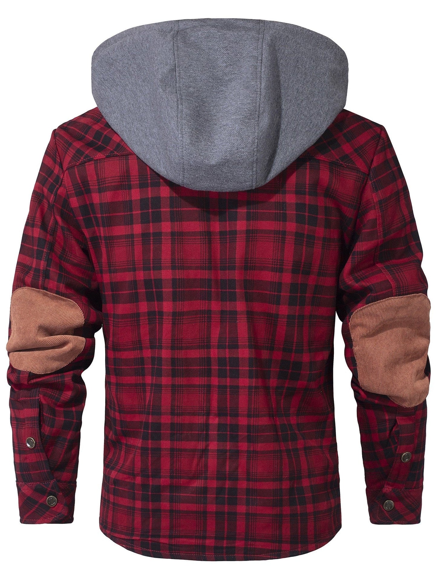 Herren Flanelljacke mit Kapuze – Warm, Lässig & Alltagstauglich