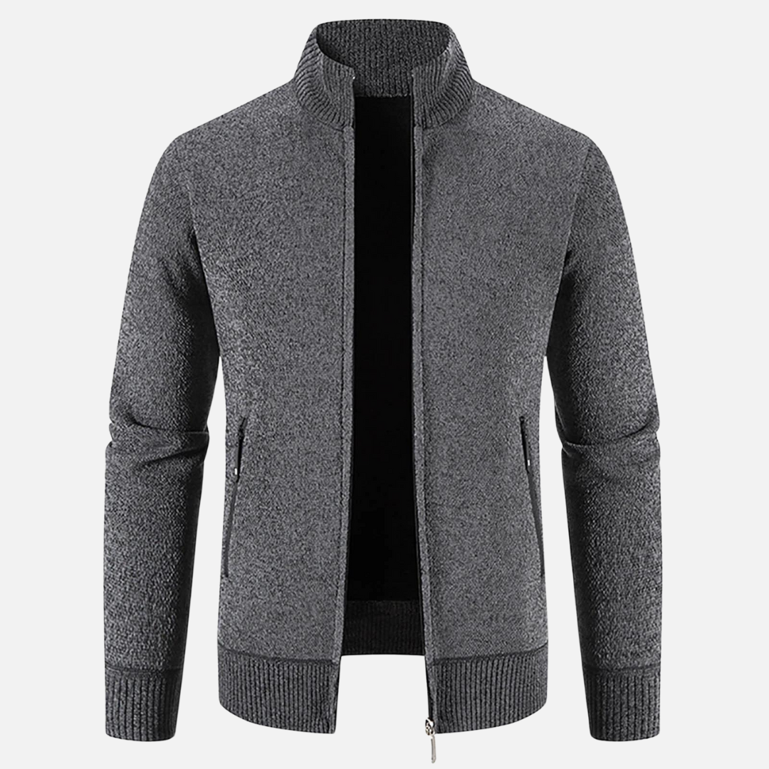 Herren Fleecejacke Warm – Weiche Übergangsjacke für Freizeit & Alltag