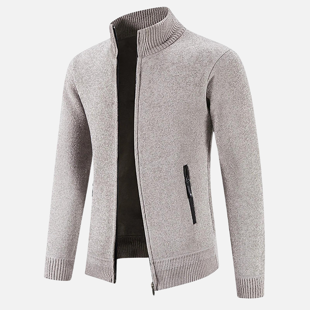 Herren Fleecejacke Warm – Weiche Übergangsjacke für Freizeit & Alltag
