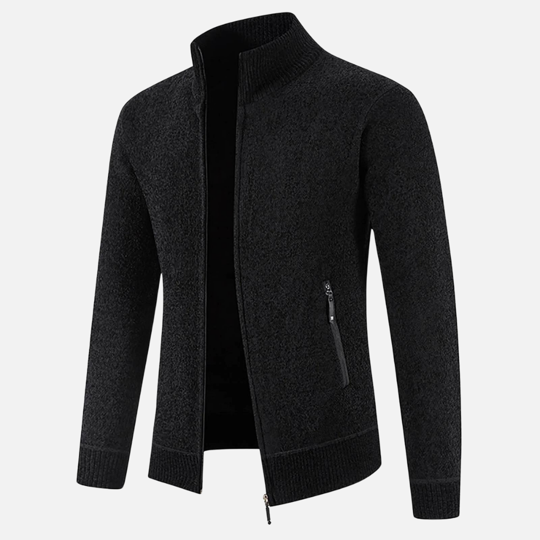 Herren Fleecejacke Warm – Weiche Übergangsjacke für Freizeit & Alltag