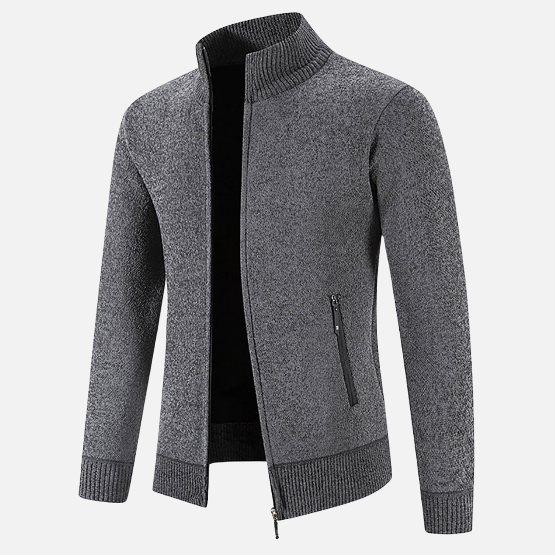 Herren Fleecejacke Warm – Weiche Übergangsjacke für Freizeit & Alltag